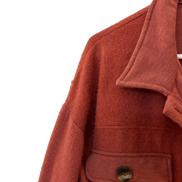 Shacket Womens Large Boho Lightweight Casual Oversized Cozy Trendy - Picture 3 of 10